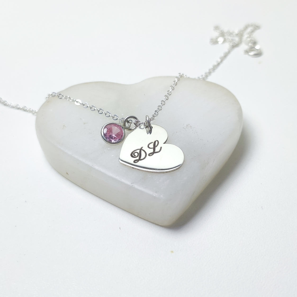 Collar Love de plata